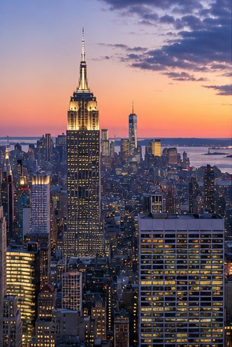 New York skyline shot by a creator