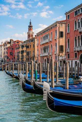 Venice canals captured by a SVOYAGER creator
