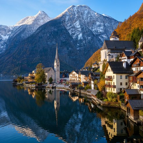 A SVOYAGER trip tagged in a Swiss alpine village